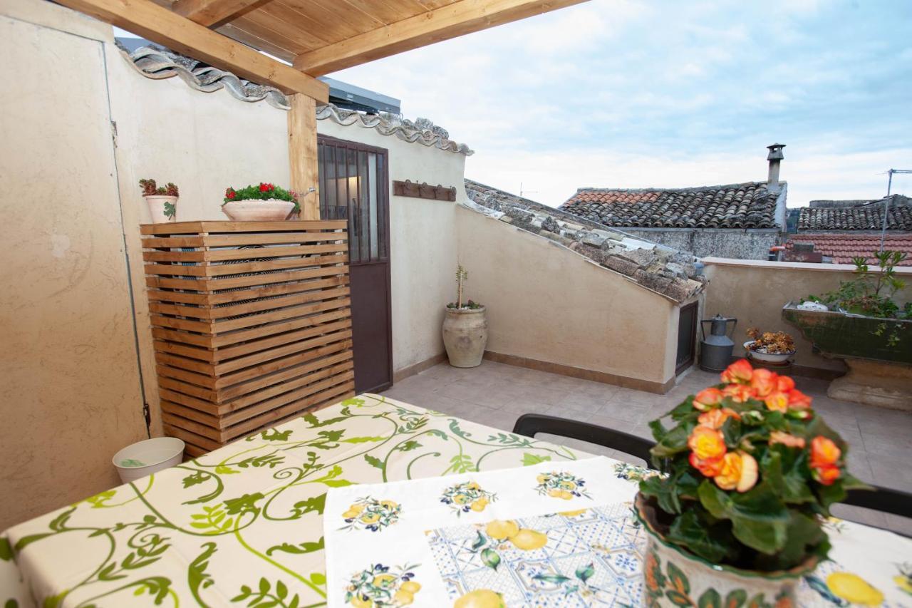 Si-Moutique Le Case Degli Avi Barocche, Con Terrazza Panoramica Modica Exteriér fotografie